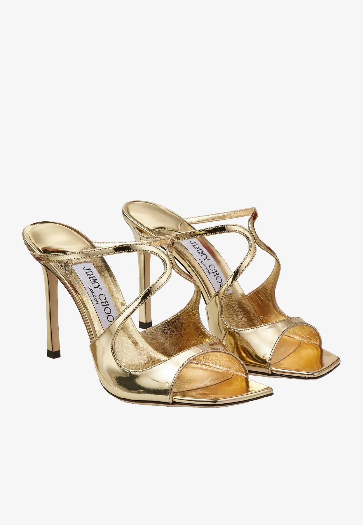 Anise 95 Metallic Leather Sandals
