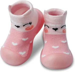 Baby Sock Shoes Boys Girls First Walking Shoes Non-Slip Slippers Soft Sole Sneakers Toddler Infant Babygirl