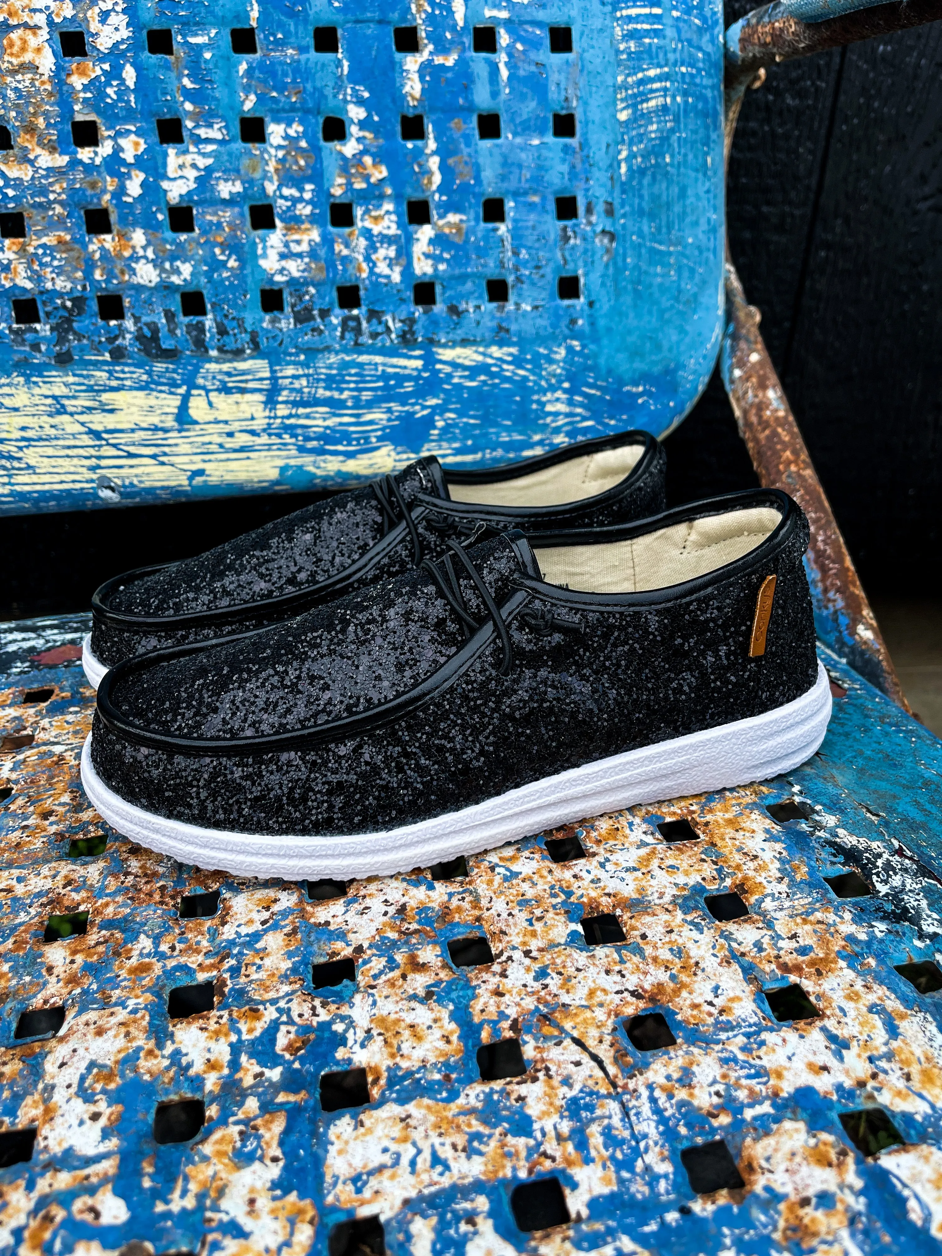 Black Glitter Kayak Corky's