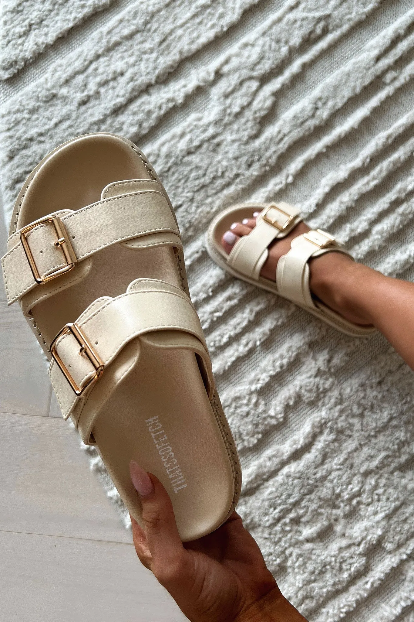 Capri Sandals - Nude