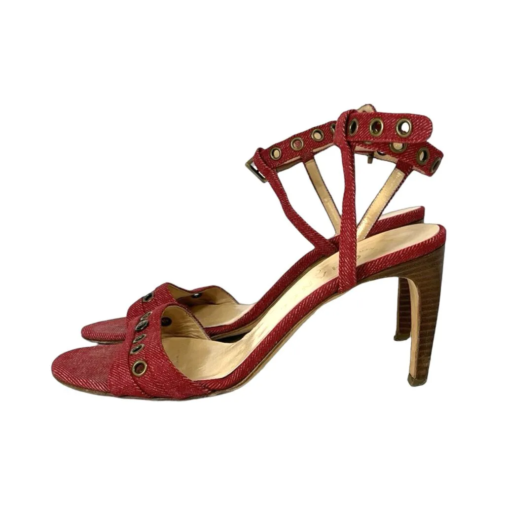 Chanel Denim Heels - Size 39