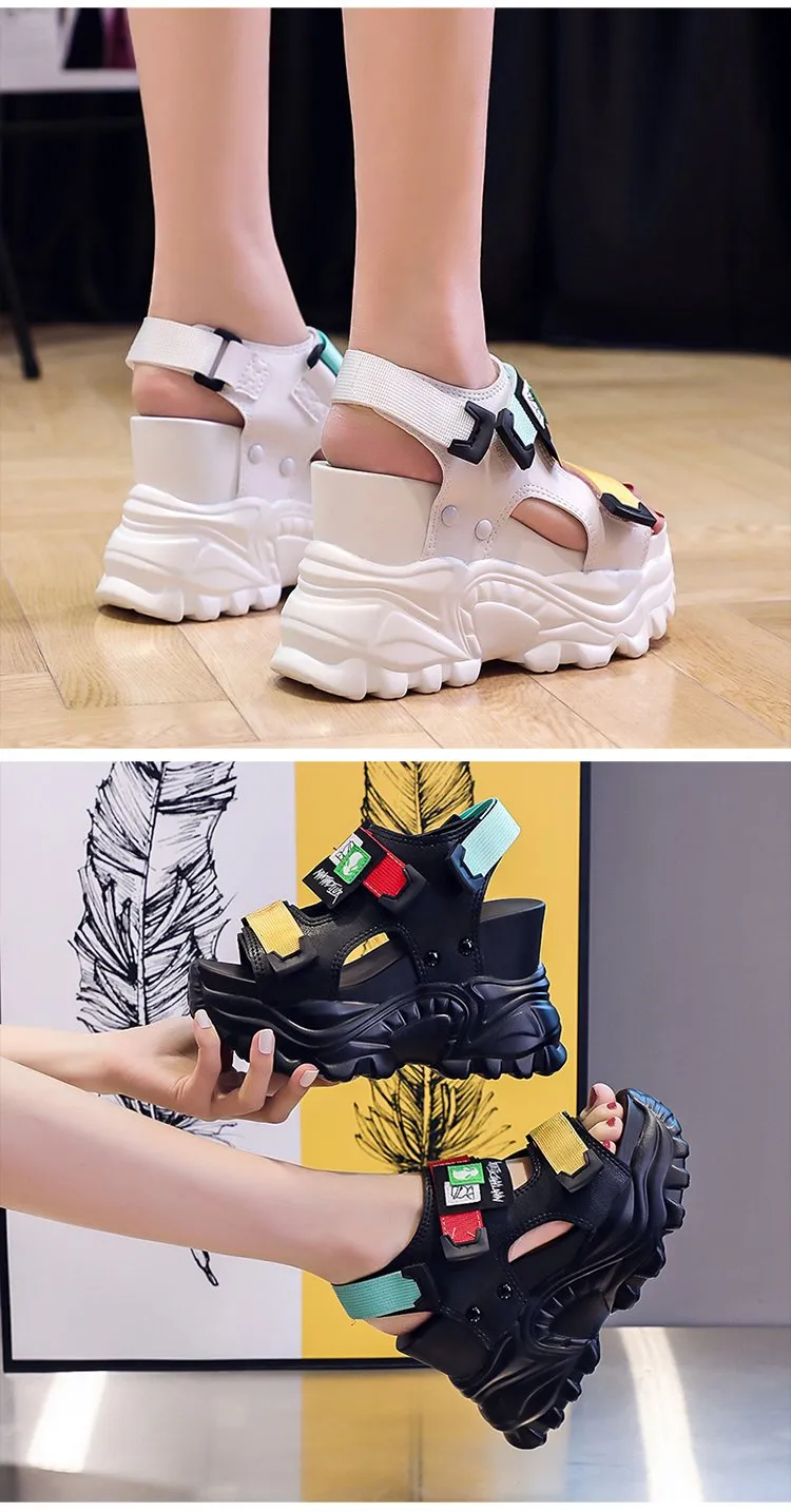 Chunky Wedge Sandals