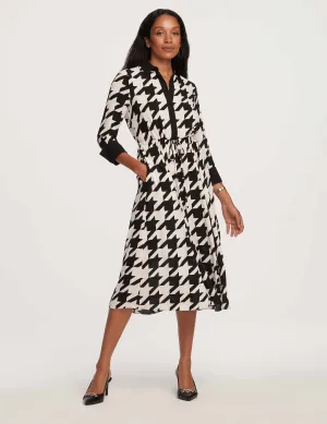 Drawstring Shirt Dress- Sale