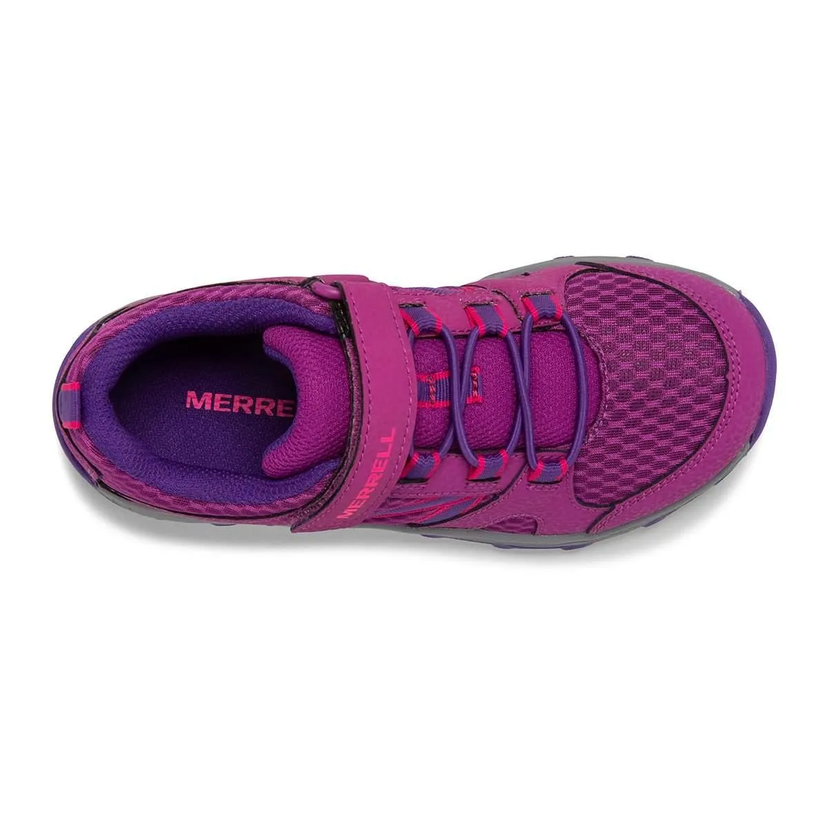 Merrell Kids Outback Girls Hiking Runners Berry (Little Kid/Big Kid)