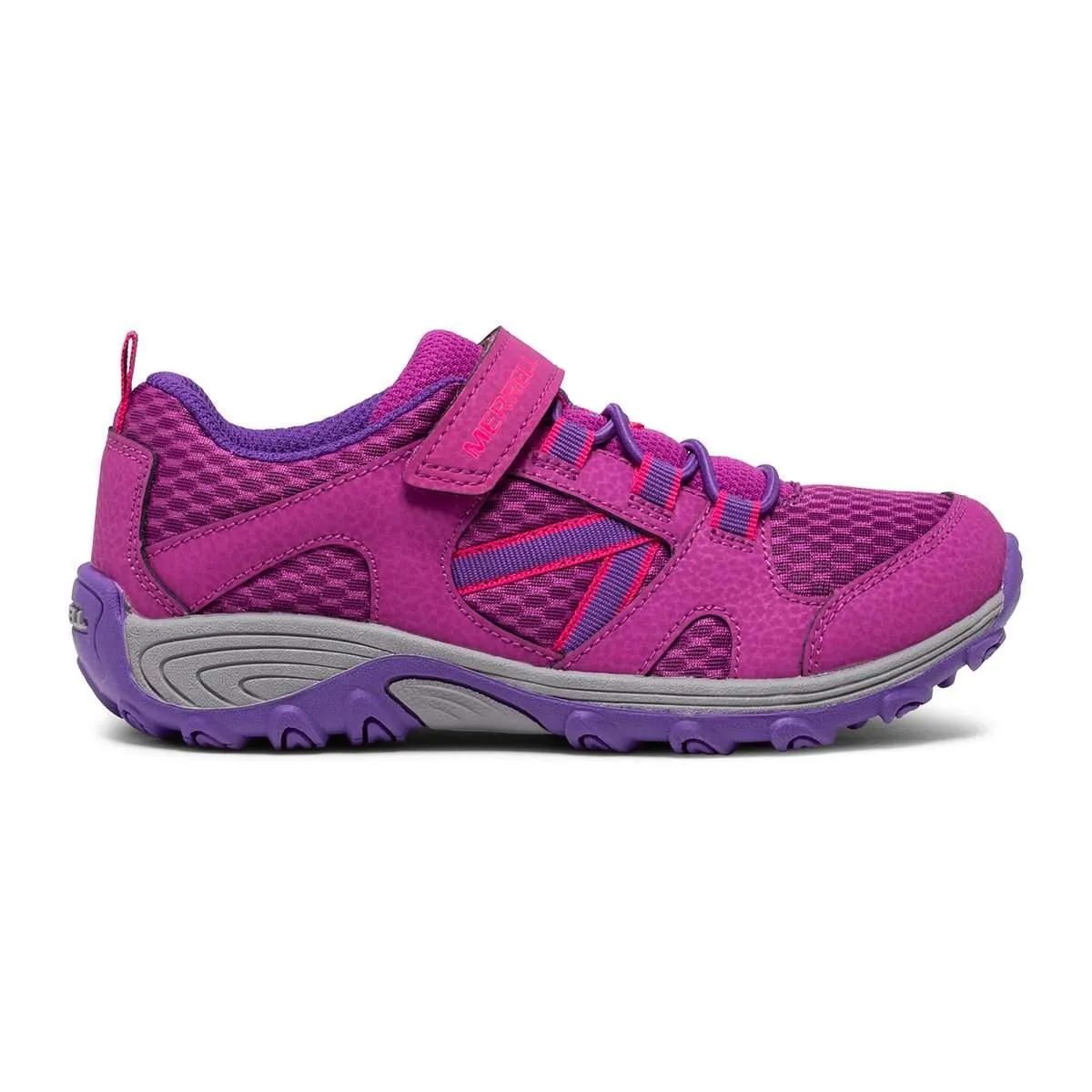 Merrell Kids Outback Girls Hiking Runners Berry (Little Kid/Big Kid)