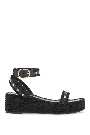 rockstud flatform sand 6W2S0GI3BAE NERO