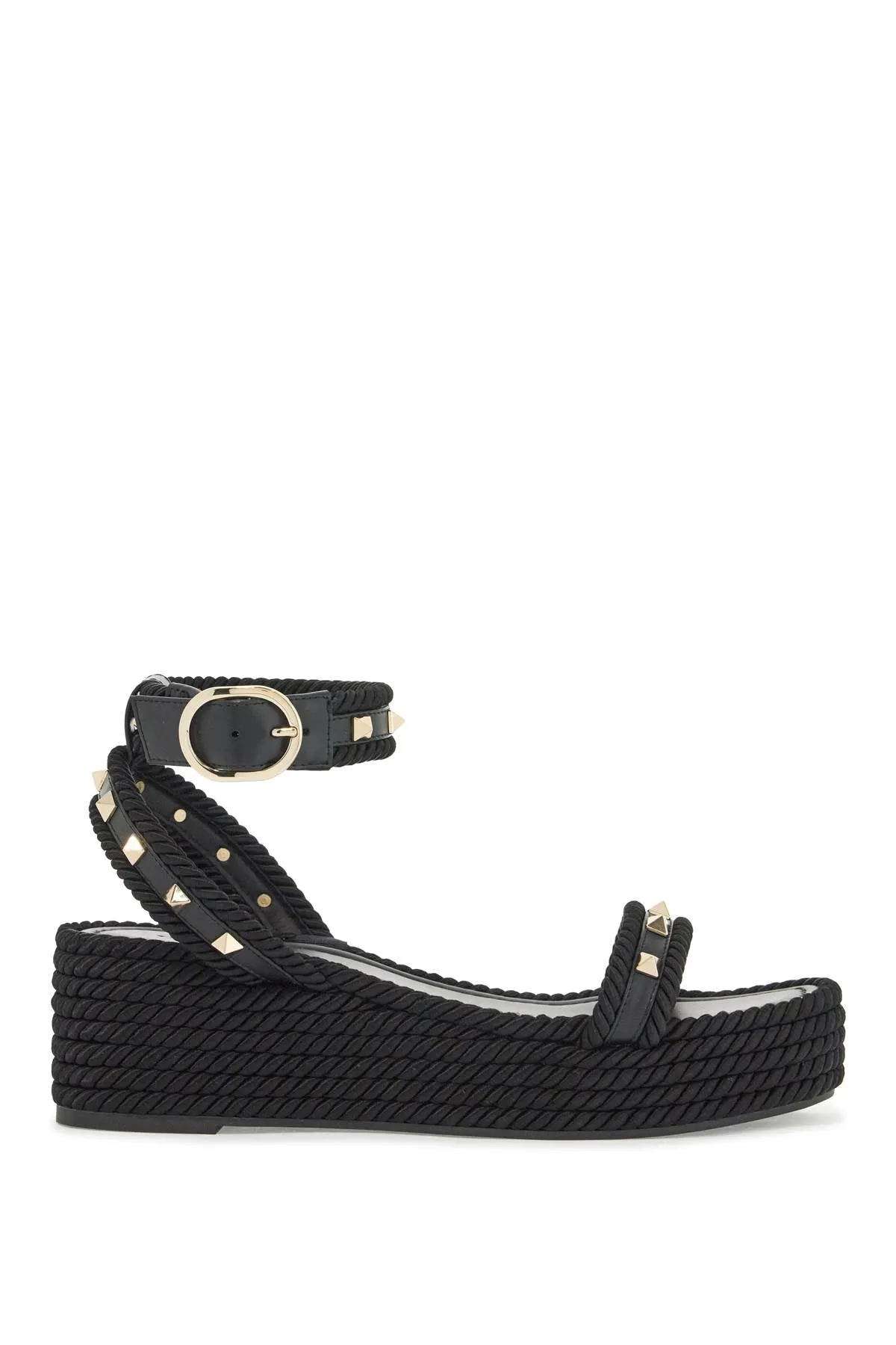 rockstud flatform sand 6W2S0GI3BAE NERO