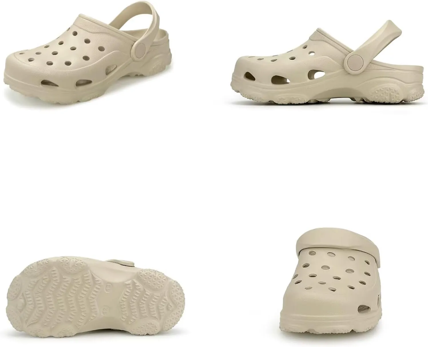 Toddler Kids Classic Clogs Boys Girls Slip on Sandals Water Shoes Light and Durable
