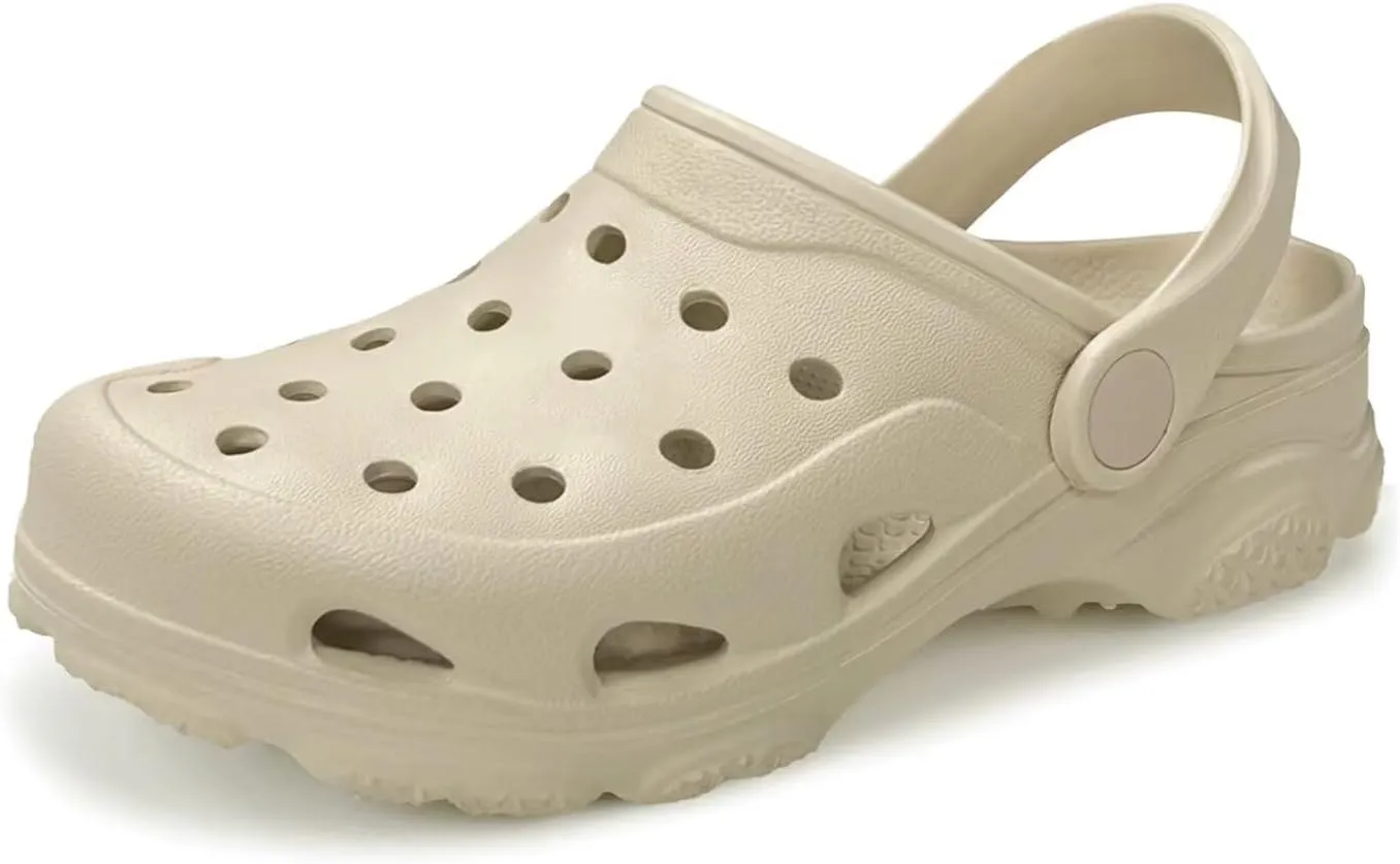Toddler Kids Classic Clogs Boys Girls Slip on Sandals Water Shoes Light and Durable