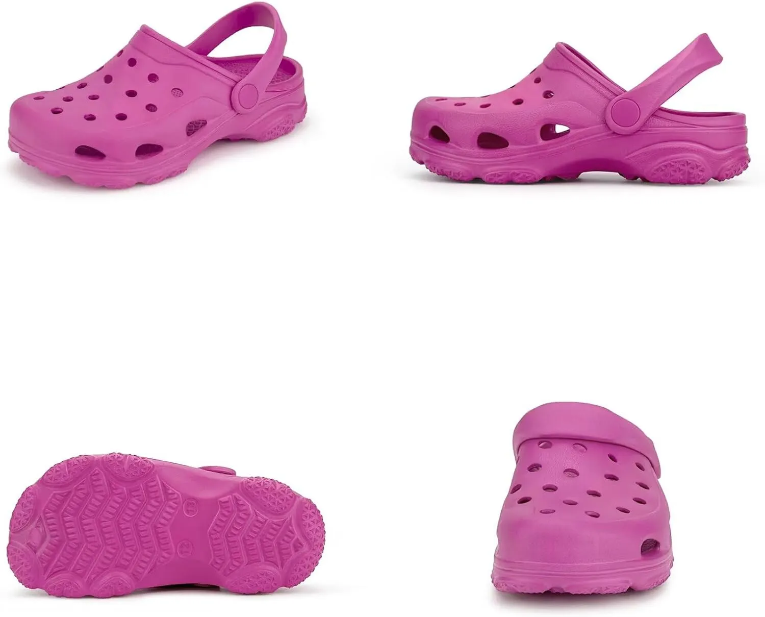 Toddler Kids Classic Clogs Boys Girls Slip on Sandals Water Shoes Light and Durable