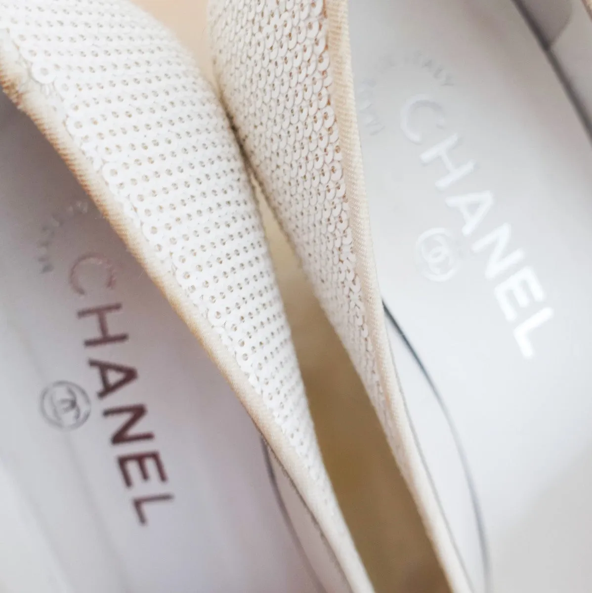 Two tone heels RRP £1.3k