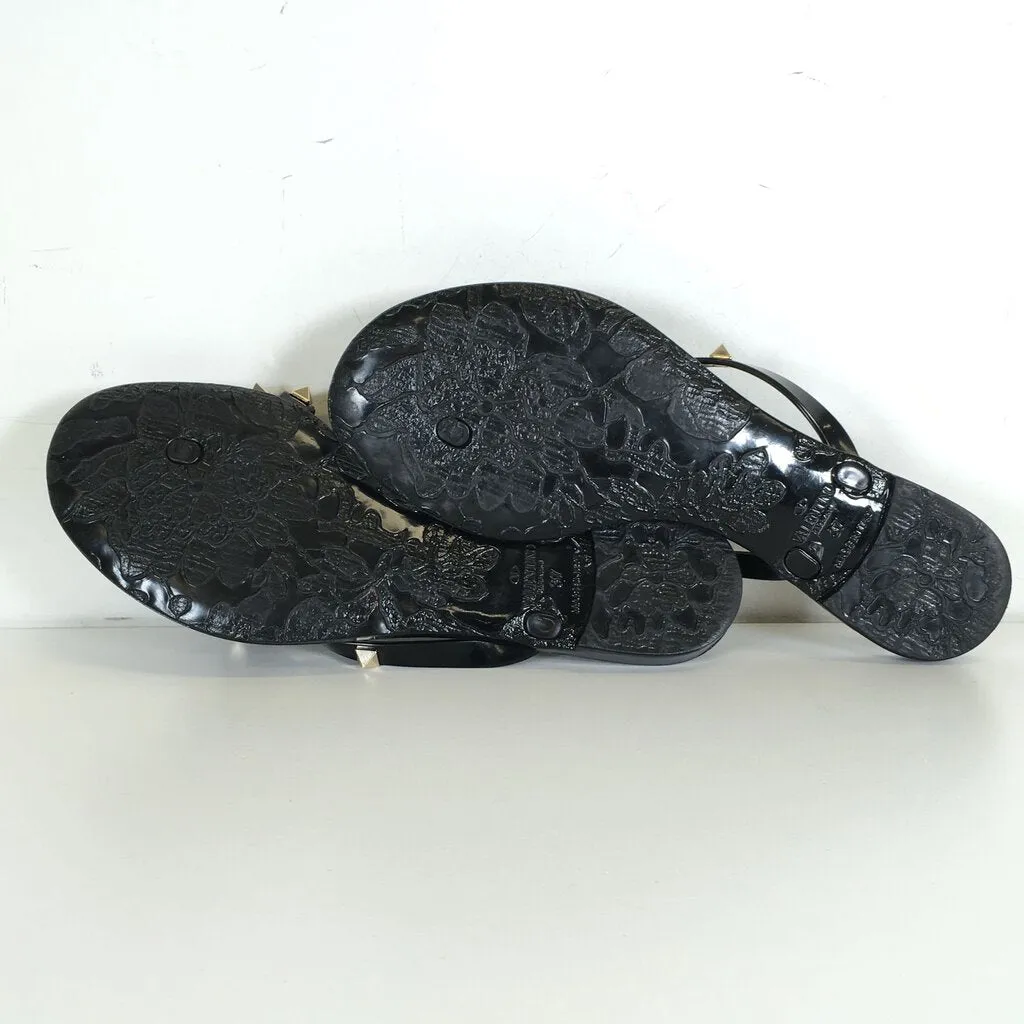 Valentino Rockstud Rubber Sandals