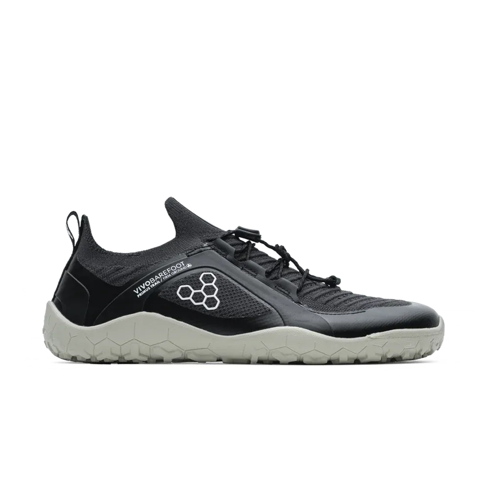 Vivobarefoot Primus Trail Knit Mens Obsidian/Sandstone