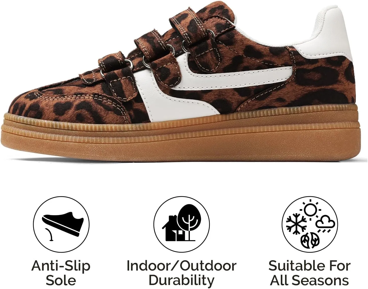 VOMIRA Platform Sneakers for Women Memory Foam Insole Womens Sneakers Lightweight Non-Slip Running Shoes Casual Slip On Walking Shoes
